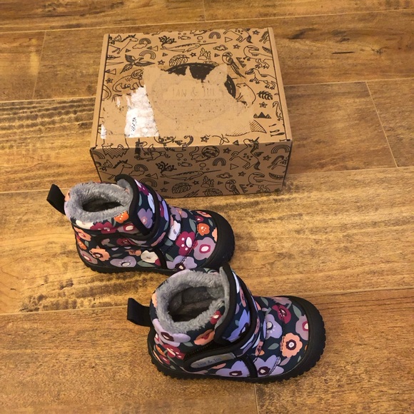 Jan & Jul Kids Baby Toddler Insulated Ankle Boots Toasty-Dry Booties US 6 - Picture 7 of 12